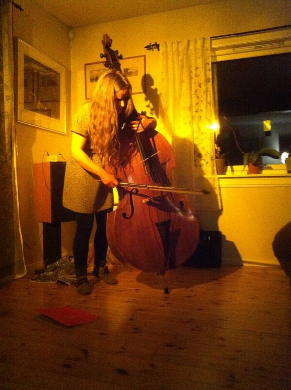 Fra hardingfele til kontrabass - andre artist ut er fantastiske Guro Skumsnes Moe! #havresekken #takeaway