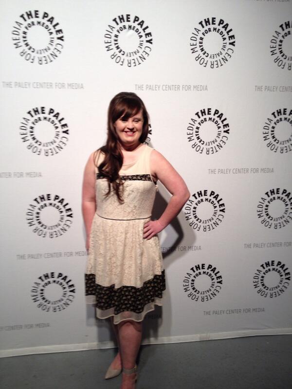 Hi <a href="/msjamiebrewer/">Jamie Brewer</a>! Welcome to #PaleyFest. <a href="/ahsfx/">AmericanHorrorStory</a>
