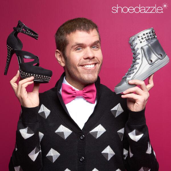 ShoeDazzle's tweet photo. #FBF: #RememberWhen we launched the 1st men's #ShoeDazzle shoe w/ @PerezHilton? #SparkleAndShine #flashback #SDbday http://t.co/z6YlOHwV0r