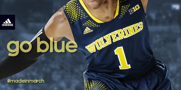 adidasHoops's tweet photo. .@umichbball is on a mission. #MadeInMarch http://t.co/bo4AzOG5vA