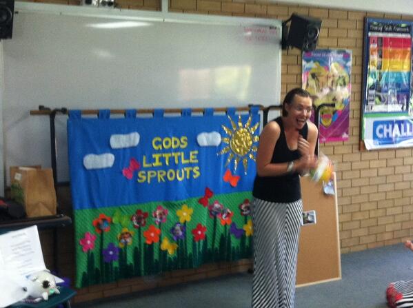 Sprouts growing with Jesus.