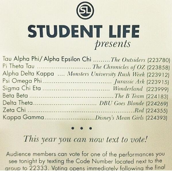SigmaChiEta's tweet image. If you liked us, tell us. #springsing2014 #votesigma #223999