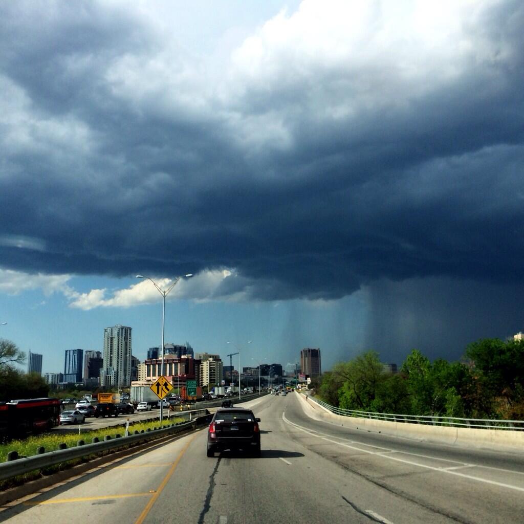 Photo Hail storm moves in over Austin, Texas stormchaser4850