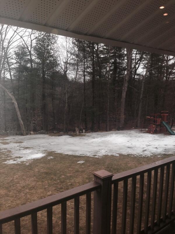 Melt baby! Melt!!! Almost time for Step 1! Spring here we come!