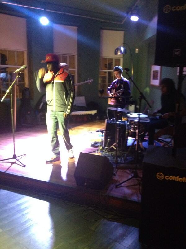 ILUVLIVENOTTS's tweet photo. @DubzySnazz the winner of the open Mic last month opening this months @ILUVLIVENOTTS #iluvlivenotts http://t.co/nTfHM6UZjx