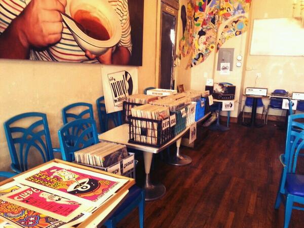 Records! <a href="/VinylMarket/">Vinyl Market</a> and <a href="/sherm1123/">Sherman Breneman</a> set up and selling <a href="/succotash/">AS</a>.