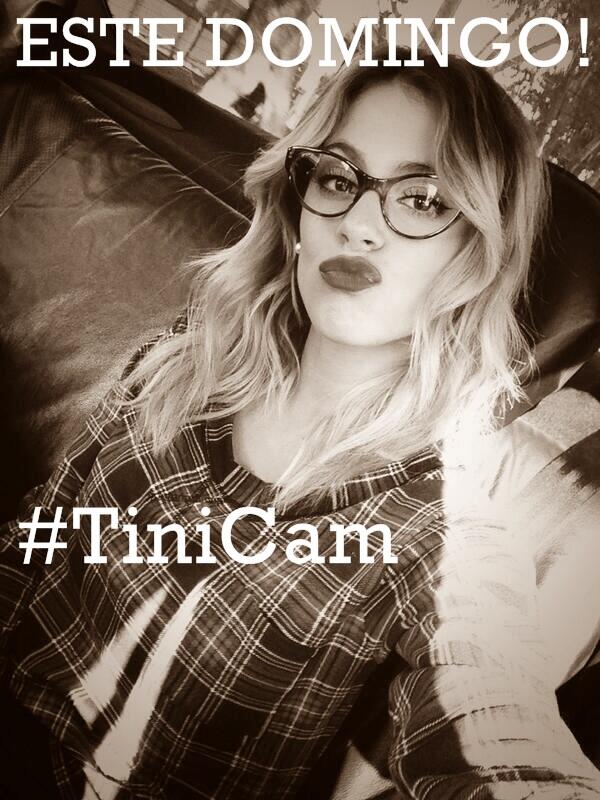 Tiny_IT's tweet photo. @TiniStoessel ESTE DOMINGO!!! #TiniCam http://t.co/R9PffyeTIK