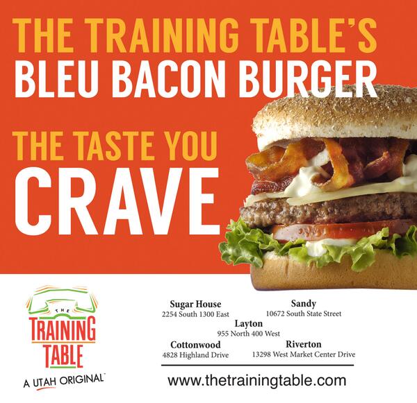 TrainingTable77's tweet image. Weekend craving started? We've got 5 locations throughout the valley to satisfy it! #trainingtable #tasteyoucrave
