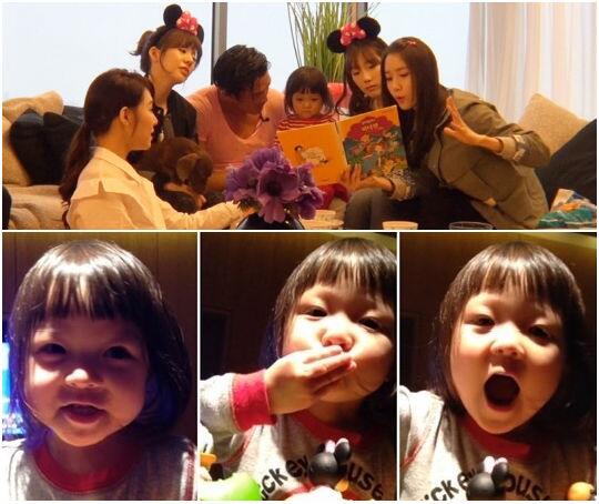 soompi's tweet photo. #GirlsGeneration and Chu Sa Rang Have an Unforgettable Play Date http://t.co/UowiF9JkQF http://t.co/SgyHmXslVY