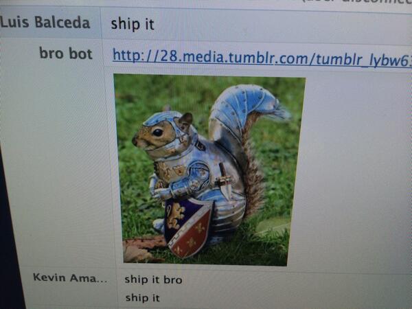 lbalceda's tweet image. set up our #hubot #hipchat AI #brobot