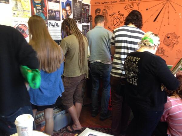 A full shop. Beers and tears for sure later this arvo.