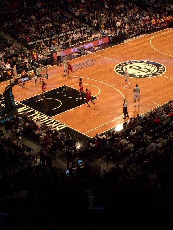 mcmahon_jr's tweet image. Nets game #nets328