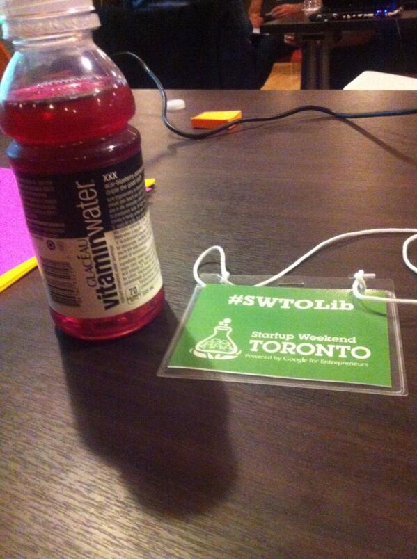 mjdelia's tweet photo. Have you ever been to a library event sponsored by @vitaminwater_ca ? Me neither ... Oh wait #SWTOLib ! http://t.co/WZinZKYWnO