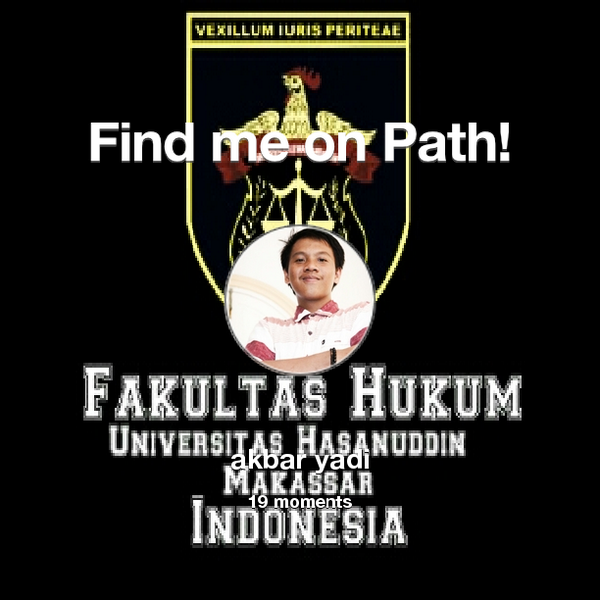 akbaryadii's tweet photo. Find me on #Path now! Go to: http://t.co/YncQQtkZEb! #thepersonalnetwork http://t.co/SaLo4AhLCr