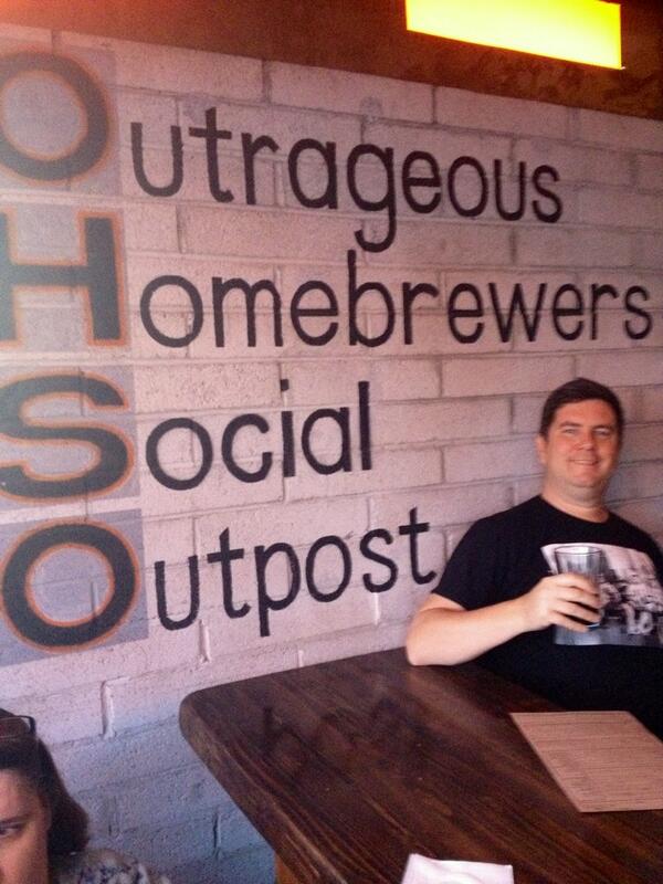 EllenStreiff's tweet photo. @LeadfootAZ & @MimiOrtega (Mrs @MerlinUWard )having a great time @ohsobrewery for #BackinAZ http://t.co/rEELnXupP7