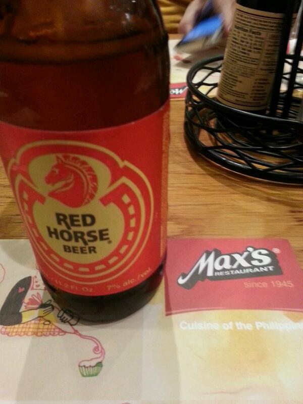 FlipnPatties's tweet photo. #RedHorse & #MaxsOfManila in LA #perfectcombo http://t.co/zMRcAZa3sl