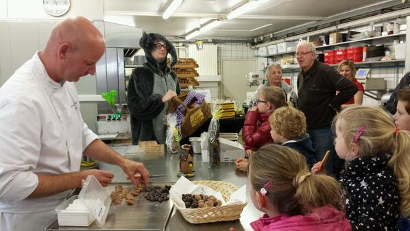 Chocolade demonstratie bij Bakkerij Breimer te Joure.
Gezellig en geslaagd!!!