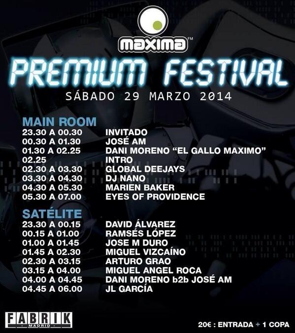 LoudCave's tweet image. Esta noche en @fabrikdiscoteca #maximapremiumfestival con @Arturograo1 @djnanoshow @EyesOfProvidenc @MiguelAngelRoca