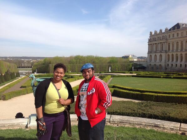 DrTonieshaT's tweet image. My students enjoy the tour and Garden Versailles .@PVAMU_LCOM. #PVIMS2014 
.@chappashow
.@donniedmoreland