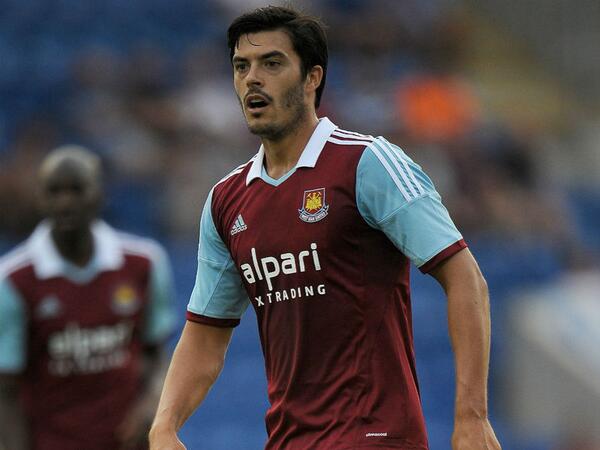 WestHam's tweet photo. HAPPY BIRTHDAY: James Tomkins turns 25 today! Happy birthday James. #WHUFC #COYI http://t.co/0R6KFdCWVs