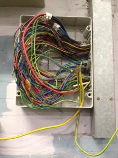 LloydElec's tweet photo. What a mess from this http://t.co/fCbs6AligN