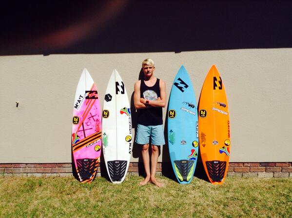 Boards ready to perfection ...