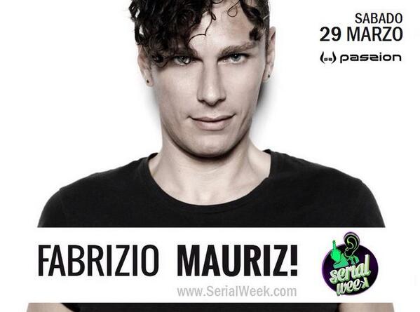 Esta noche... Fabrizio Maurizi (@FabMaurizi) en @SalaPassion