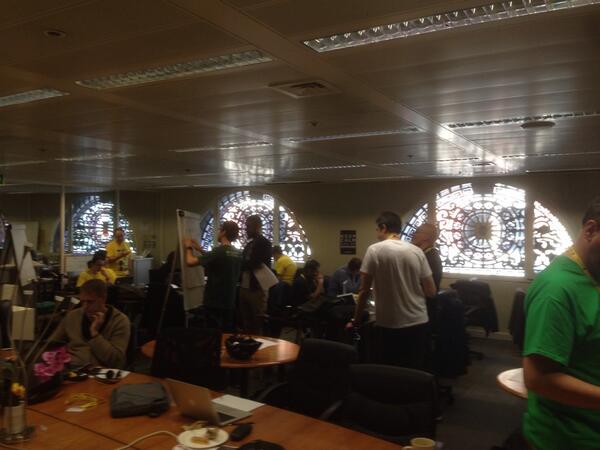 3_Beards's tweet photo. It's a buzzy little room of activity at the @AvivaInnovation #AvivaFinTech hack!
Some awesome ideas taking shape. http://t.co/tHUZC21g97
