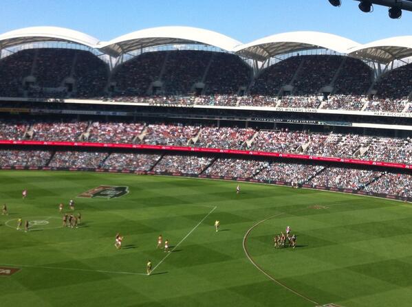 Great day for the Showdown! <a href="/adelaideoval_/">adelaide oval</a>