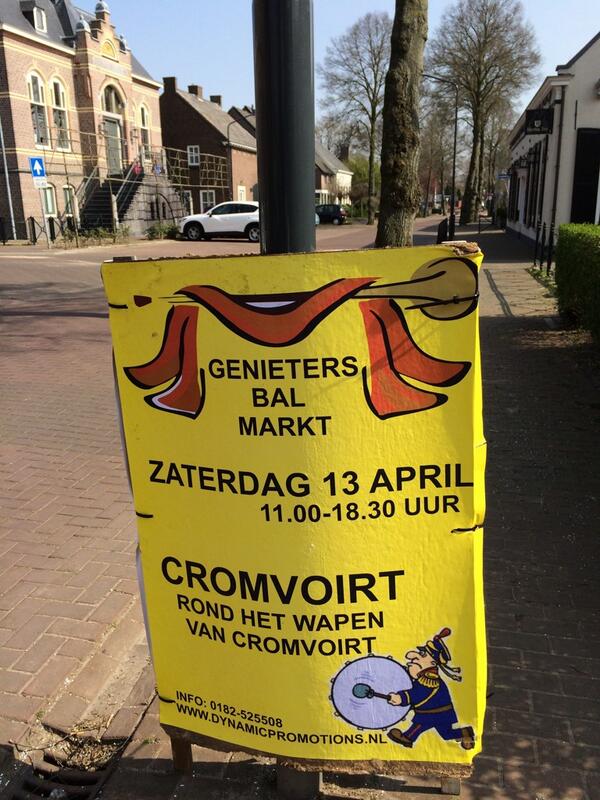 Mooie aankondiging voor de deur over het #genietersbal 13 april, zaterdag? Gaan we twee dagen feesten?
