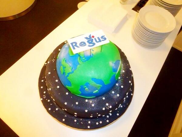 Regus Cake! Businesslounge openingevent March 27th #regus #officelife #networking #openingevent #businesslounge #cake