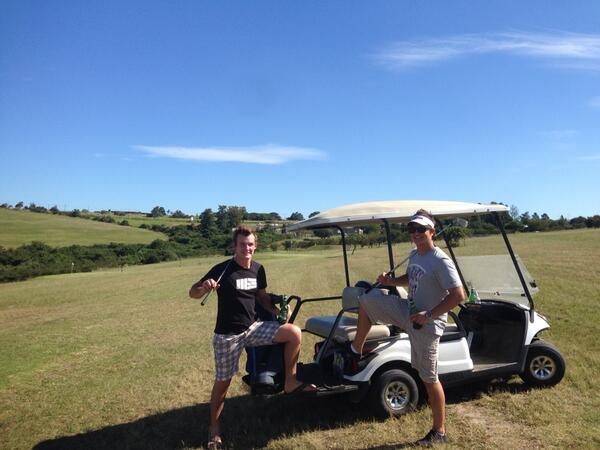 Bit of golf at Python park #ECLiving