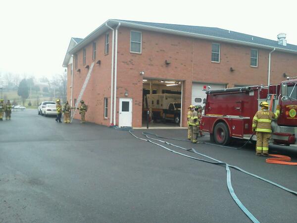 New firefighters train on ladders and hoses at station 4