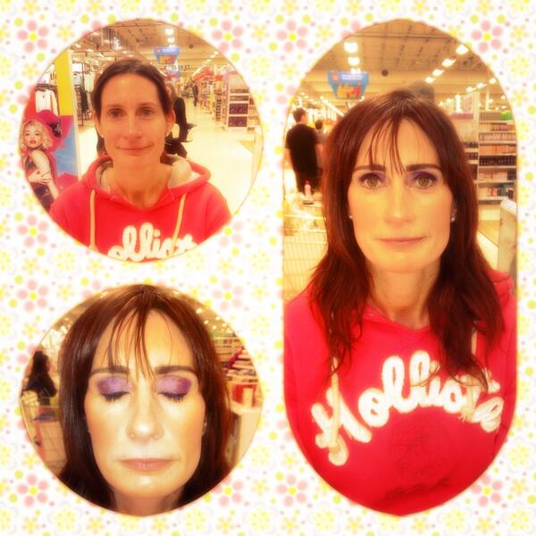 x_michelle86_x's tweet photo. Happy customer with her makeover with natio and revlon make up.on our Mother's Day event @tescobeauty2699 get yours! http://t.co/g1bzV9mn0K
