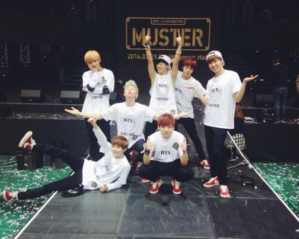 ✨9年前の今日、2014年3月29日✨ #BTS ファンクラブ創立式『BTS 1st