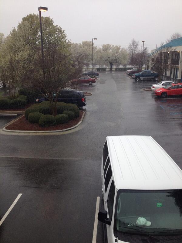 Pool day in the parking lot #CampLejeune