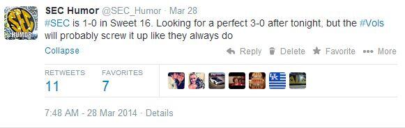 SEC_Humor's tweet image. I'm a freaking prophet. Way to go #Vols...