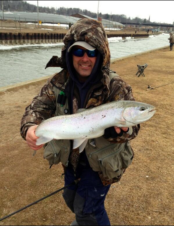 Spring is in the air and the steelhead are biting. Please be careful near the rivers as this winter melts away