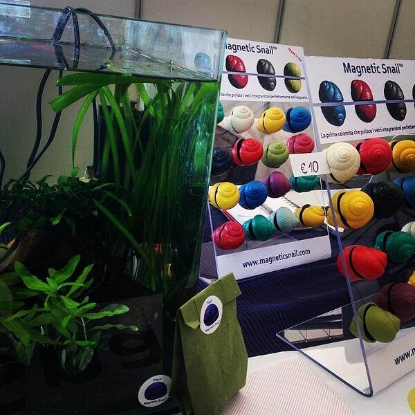 MakeTankItaly's tweet image. Magnetic Snail at #robotmakers