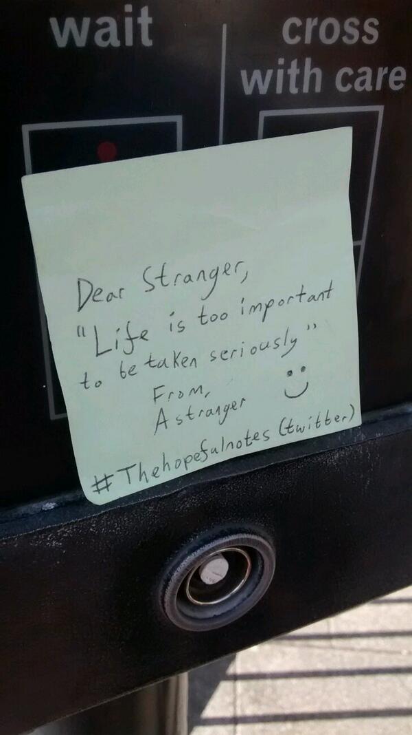 japethgurr's tweet image. Just saw this whilst out in Hastings with my mum :) #thehopefulnotes