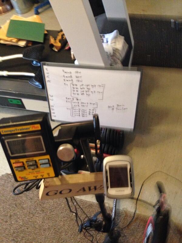 Tri4Three's tweet image. #trainerride 2 weeks out while @nuunhydration contest rages on