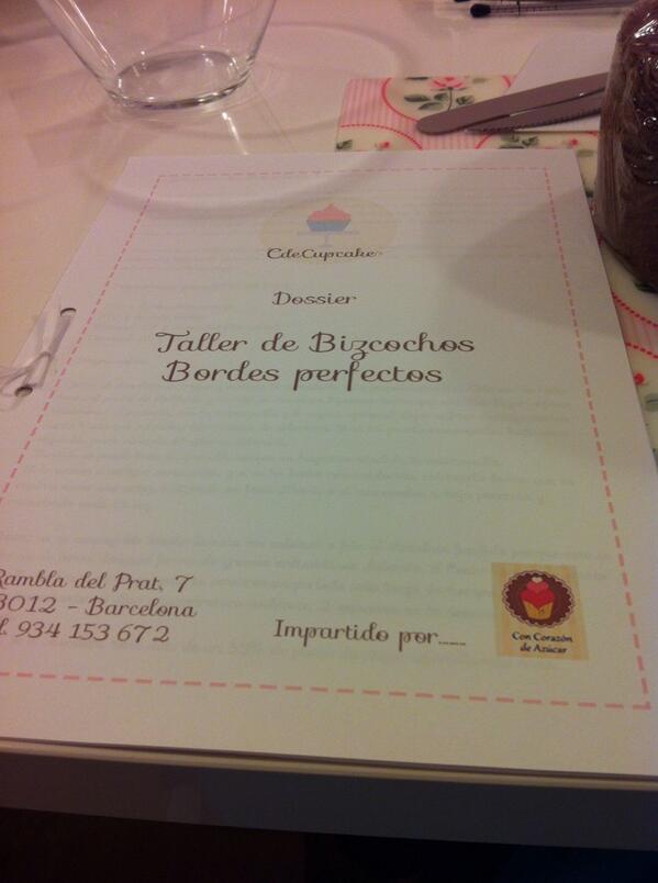 A punt per començar el primer #cursdepastissos! A veure què surt!