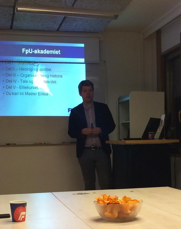 Vi gratulerer Atle Simonsen så mye som ny formann i FpU! #FpULM