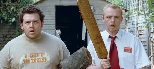 brokehorrorfan's tweet image. Shaun of the Dead had its world premiere 10 years ago today! @edgarwright @simonpegg @nickjfrost