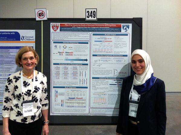 Next-gen Cytogenetic Nomenclature Poster @Zehraxrges <a href="/dgapgenes/">DGAP Research Study</a> #ACMGMtg