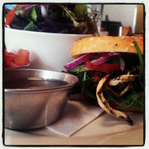 Delicious #glutenfree lunch @FlyingBanzini #wellingtonwest