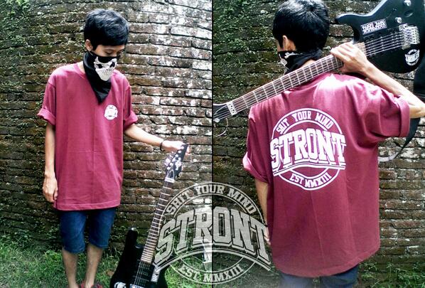 ts STRONT LOGO size L+XL (70rb) dan XXL (75rb) belom ongkir. info: 089666052706 (sms only)