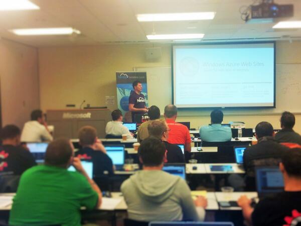 EPSCloud's tweet image. @IraLeeBell starting #GWAB Houston with an introduction to @WindowsAzure #GlobalWindowsAzure
