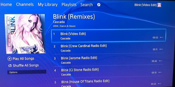 #Blink Is Also Available To Stream Via Music Unlimited On #Playstation