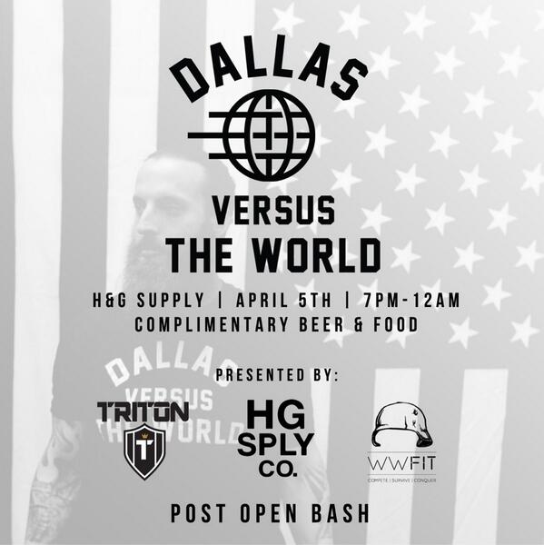 TritonEquipped's tweet image. FREE FOOD - FREE BEER - POST OPEN BASH - OPEN TO ALL - DALLAS - APRIL 5th - SPREAD THE WORD